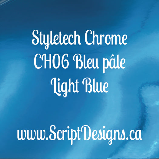 Styletech Chrome - Permanent Adhesive Vinyl