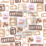 Coffee - Patterned HTV (16 Designs) - ScriptDesigns - 8