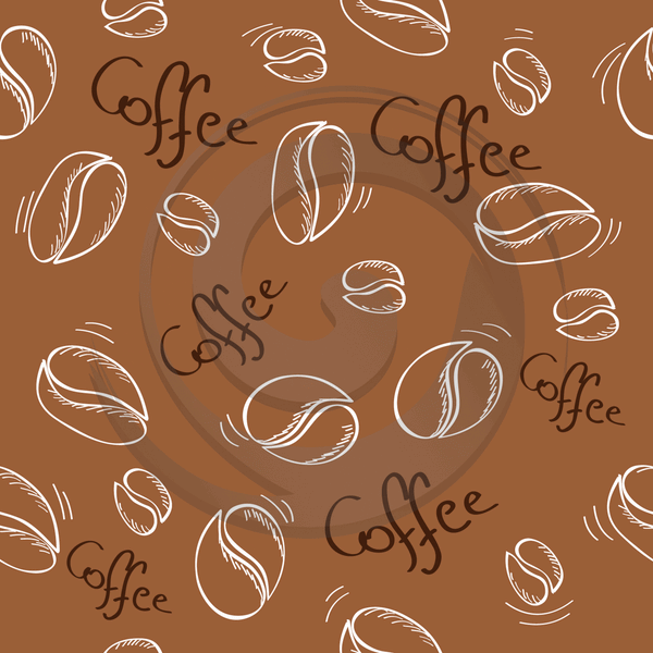 Coffee - Patterned HTV (16 Designs) - ScriptDesigns - 10