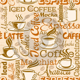 Coffee - Patterned HTV (16 Designs) - ScriptDesigns - 14