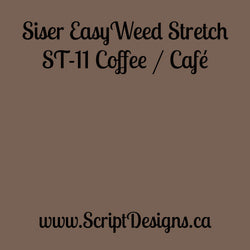 ST11 Café - Siser EasyWeed Stretch HTV
