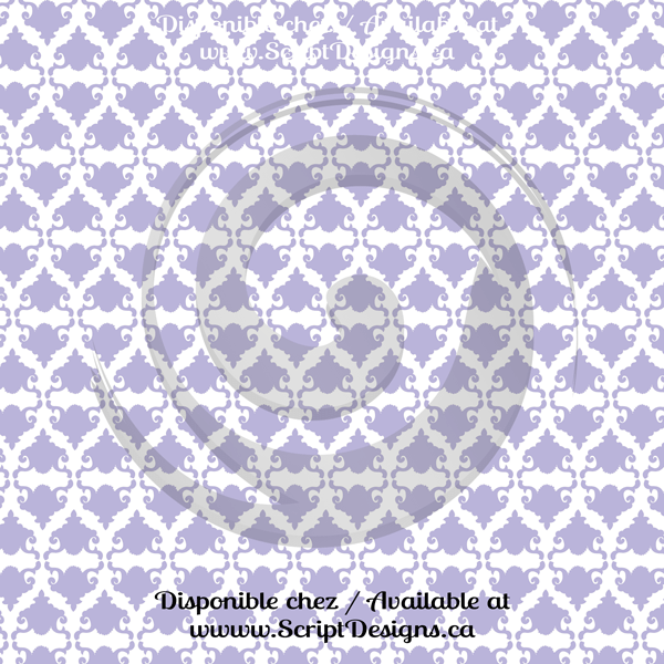 Damask - Patterned HTV (30 Different designs available)