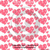 Daisy Hearts - Patterned HTV (8 Different designs available)