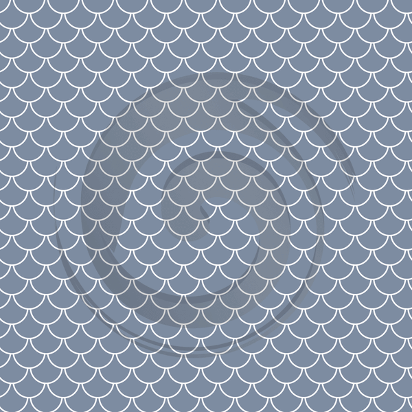 Mermaid Scales - Patterned HTV (11 Colours Available) - ScriptDesigns - 3