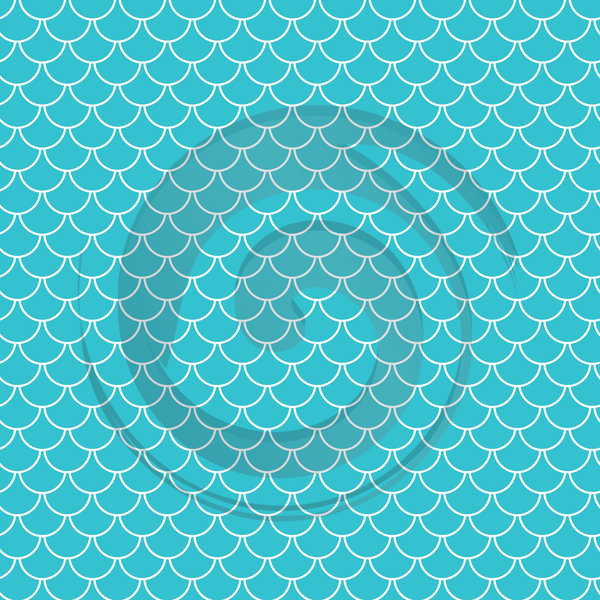 Mermaid Scales - Patterned Adhesive Vinyl (11 Colours Available) - ScriptDesigns - 9