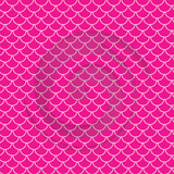 Mermaid Scales - Patterned HTV (11 Colours Available) - ScriptDesigns - 12