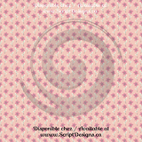 Floral Pink Petite - Patterned HTV (12 Designs) - ScriptDesigns - 12