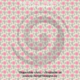 Floral Pink Petite - Patterned HTV (12 Designs) - ScriptDesigns - 6