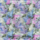 Floral Background - Patterned Adhesive Vinyl  (10 Different designs available)
