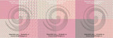 Floral Pink / Floral Pink Petite - Patterned HTV Samplers - ScriptDesigns - 1