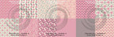 Floral Pink / Floral Pink Petite - Patterned HTV Samplers - ScriptDesigns - 2