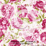 Fond floral - Vinyle adhésif à motifs (10 modèles différents disponibles)