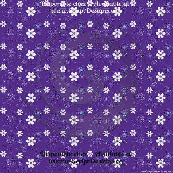 Frozen - Patterned HTV (10 different designs available)