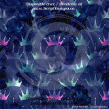 Glitter Mermaid - Patterned Heat Transfer Vinyl (19 Different designs available)