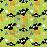 Halloween Ghosts and Bats - Patterned HTV (10 Designs) - ScriptDesigns - 6