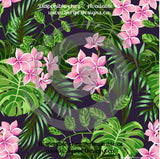 Hawaii Tropical / Jurassic - Patterned HTV (14 Different designs available)