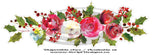 Décalcomanies Fleurs Aquarelle (HTV / Iron On) - Collection Holly Jolly (6 modèles disponibles)