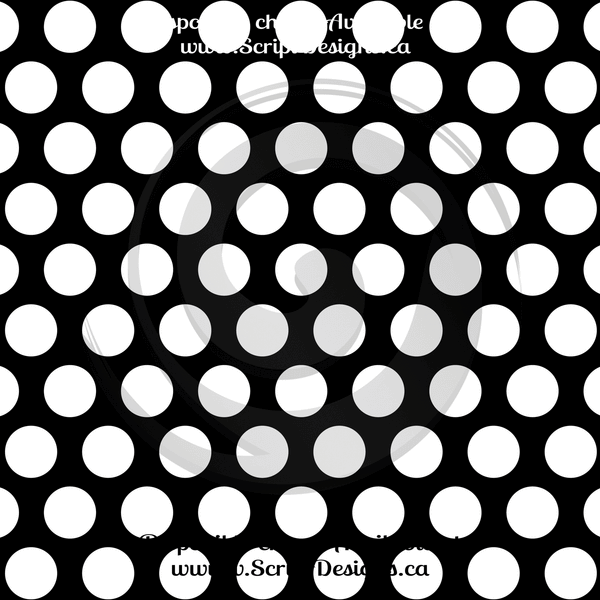 Ladybug - Patterned Adhesive Vinyl  (12 Designs) - ScriptDesigns - 8