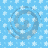 Snowflakes - Patterned Adhesive Vinyl (12 Designs) - ScriptDesigns - 1