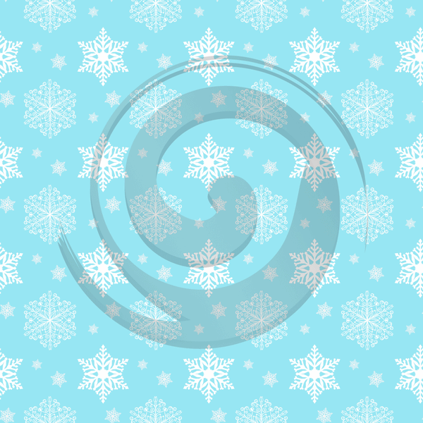 Snowflakes  - Patterned HTV (12 Designs) - ScriptDesigns - 10