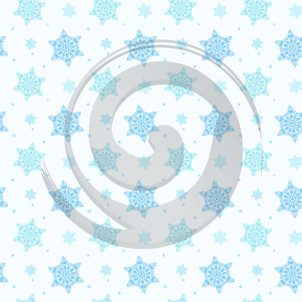 Snowflakes - Patterned Adhesive Vinyl (12 Designs) - ScriptDesigns - 12