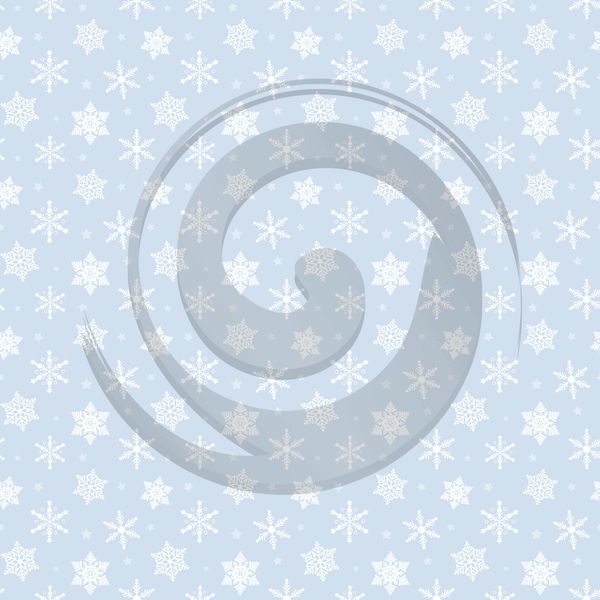 Snowflakes - Patterned Adhesive Vinyl (12 Designs) - ScriptDesigns - 2