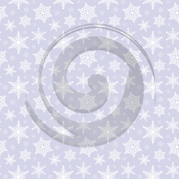 Snowflakes  - Patterned HTV (12 Designs) - ScriptDesigns - 4