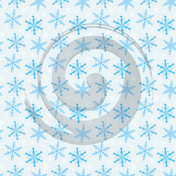 Snowflakes  - Patterned HTV (12 Designs) - ScriptDesigns - 6