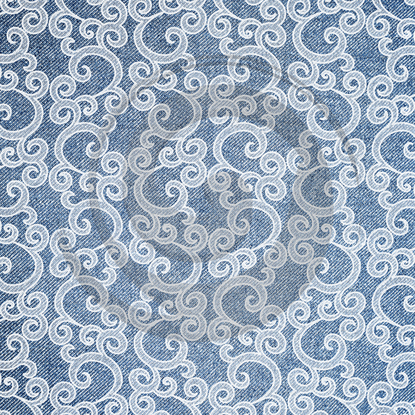 Lace, Denim & Burlap - Patterned Adhesive Vinyl (12 Designs) - ScriptDesigns - 4