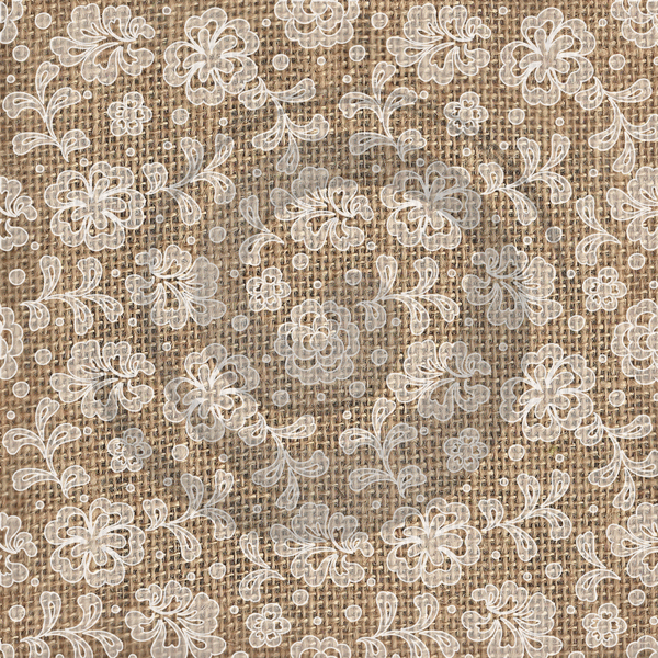 Lace, Denim & Burlap - Patterned Adhesive Vinyl (12 Designs) - ScriptDesigns - 7