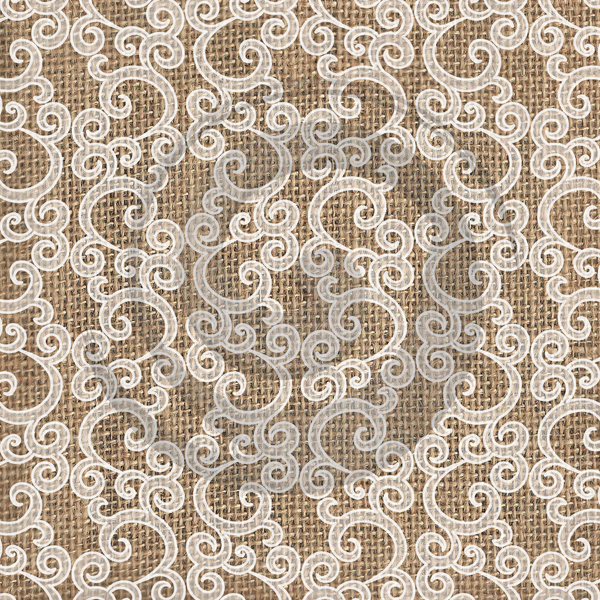 Lace, Denim & Burlap - Patterned Adhesive Vinyl (12 Designs) - ScriptDesigns - 9