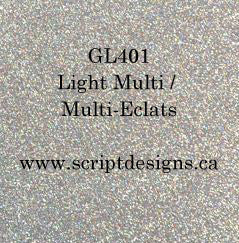 GL-401 Multi Light - Siser Glitter HTV