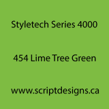 651 Equivalent Adhesive Vinyl (Styletech 4000) - 5 and 10 YARD ROLLS - Colours