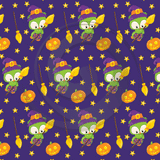 Halloween - Patterned Adhesive Vinyl - Magic Owls (10 Designs)3 - ScriptDesigns - 1