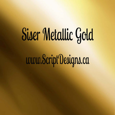 Siser Metallic Gold HTV