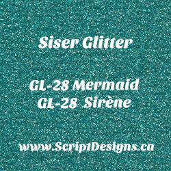 GL-28 Sirène - Siser Glitter HTV