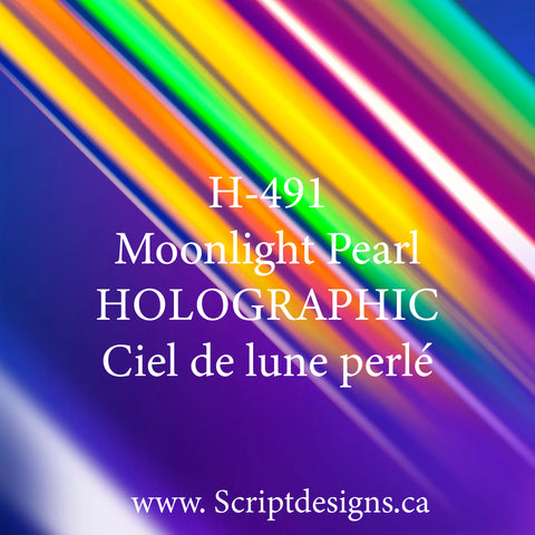 New Holographic H491 Moonlight Pearl - Siser Holographic