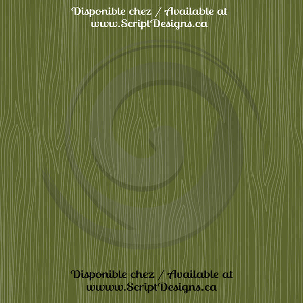 Mossy Woods - HTV à motifs (16 modèles différents disponibles)