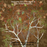 Mossy Woods - Patterned Adhesive Vinyl (16 Different designs available)