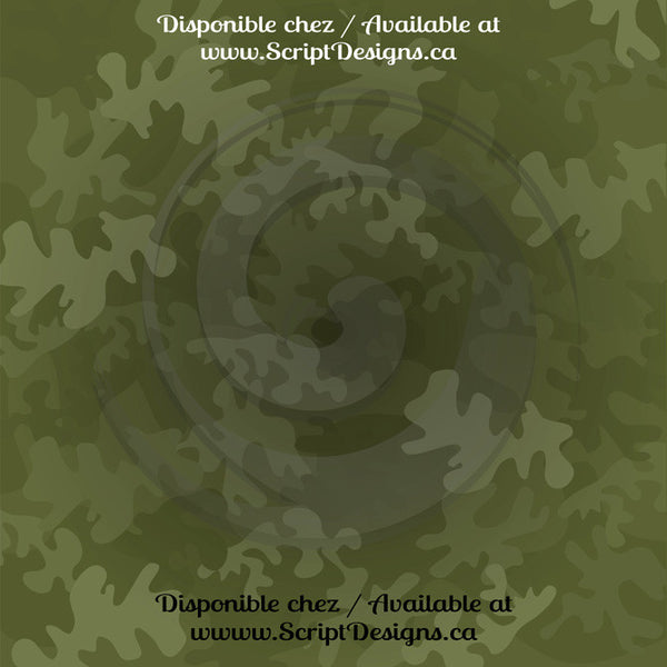 Mossy Woods - HTV à motifs (16 modèles différents disponibles)