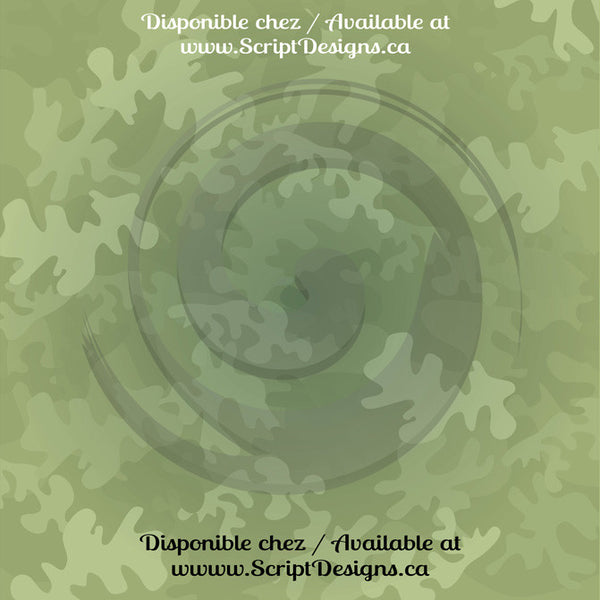 Mossy Woods - HTV à motifs (16 modèles différents disponibles)