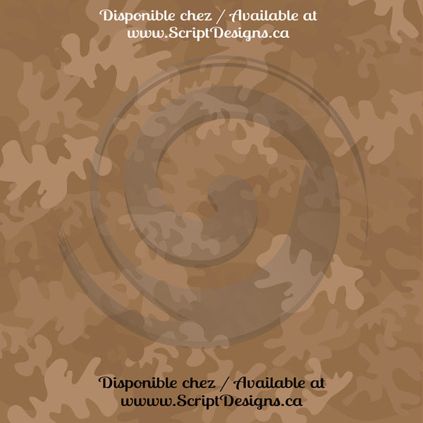 Mossy Woods - HTV à motifs (16 modèles différents disponibles)