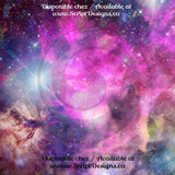 Nebula Aquarelle - HTV à motifs (10 modèles différents disponibles)