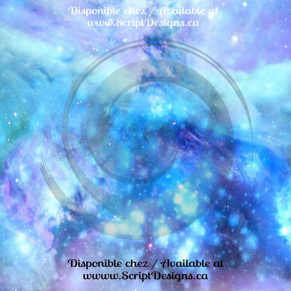 Nebula Aquarelle - HTV à motifs (10 modèles différents disponibles)