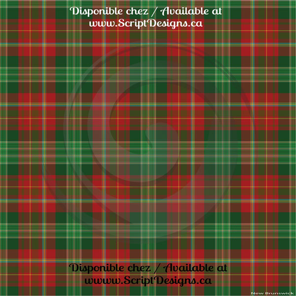 Tartans du Canada - HTV à motifs