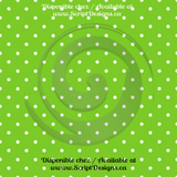 Christmas Red & Green - Patterned Adhesive Vinyl (16 Designs) - ScriptDesigns - 12