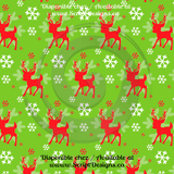 Christmas Red & Green - Patterned HTV (15 Designs) - ScriptDesigns - 3