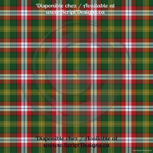 Tartans of Canada - Patterned Adhesive Vinyl