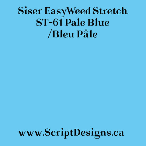 ST61 Pale Blue - Siser EasyWeed Stretch HTV
