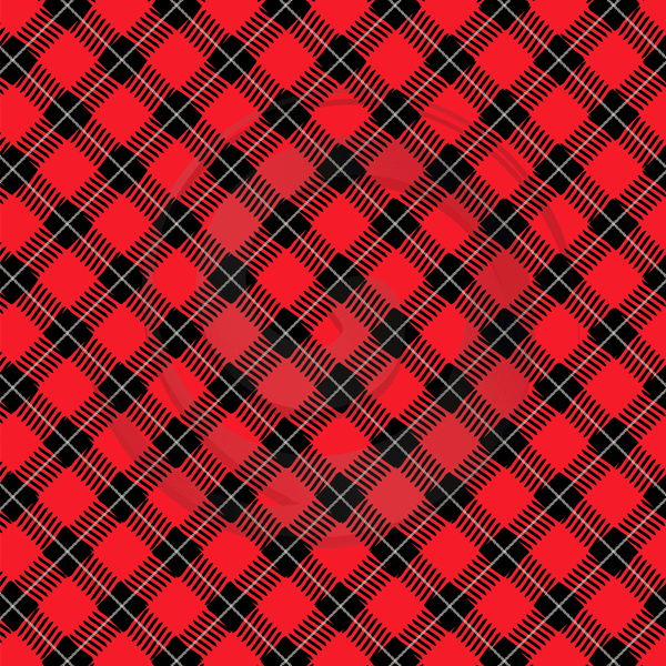 Plaid (Series 2) - Patterned Adhesive Vinyl (10 Designs) - ScriptDesigns - 7